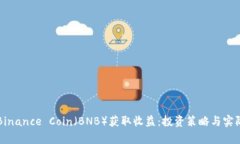 如何通过Binance Coin（BNB）获取收益：投资策略与