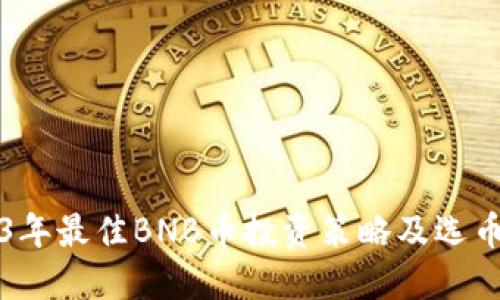 2023年最佳BNB币投资策略及选币指南